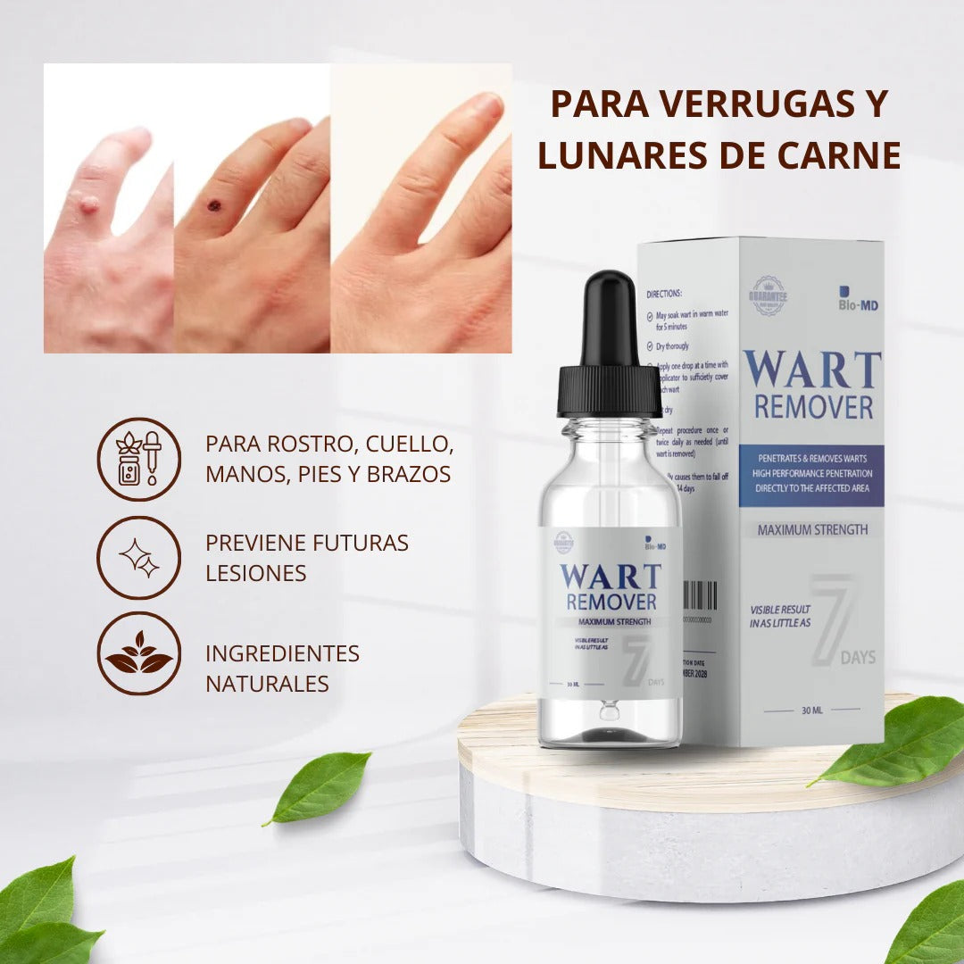WART REMOVER | REMOVEDOR DE VERRUGAS Y LUNARES