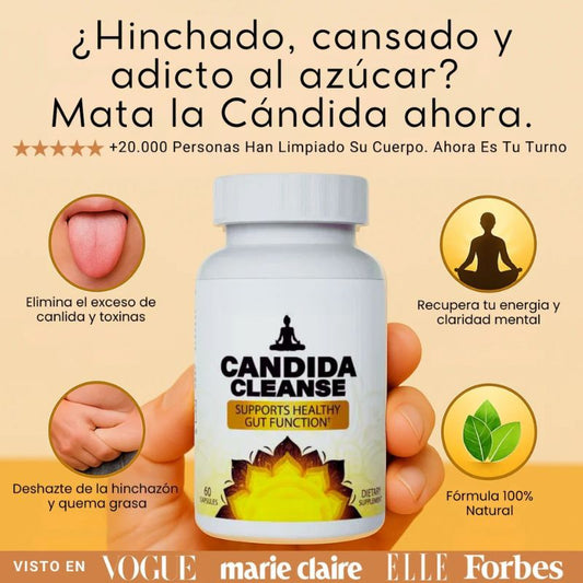 Candida Cleanse – Recupera tu energía, controla antojos y alivia la hinchazón